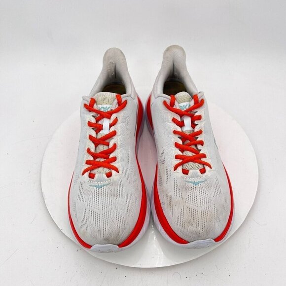 Hoka One One Mach 4 Women Size 9.5B  1113529 WFS White Fiesta Running Shoes - Picture 3 of 15